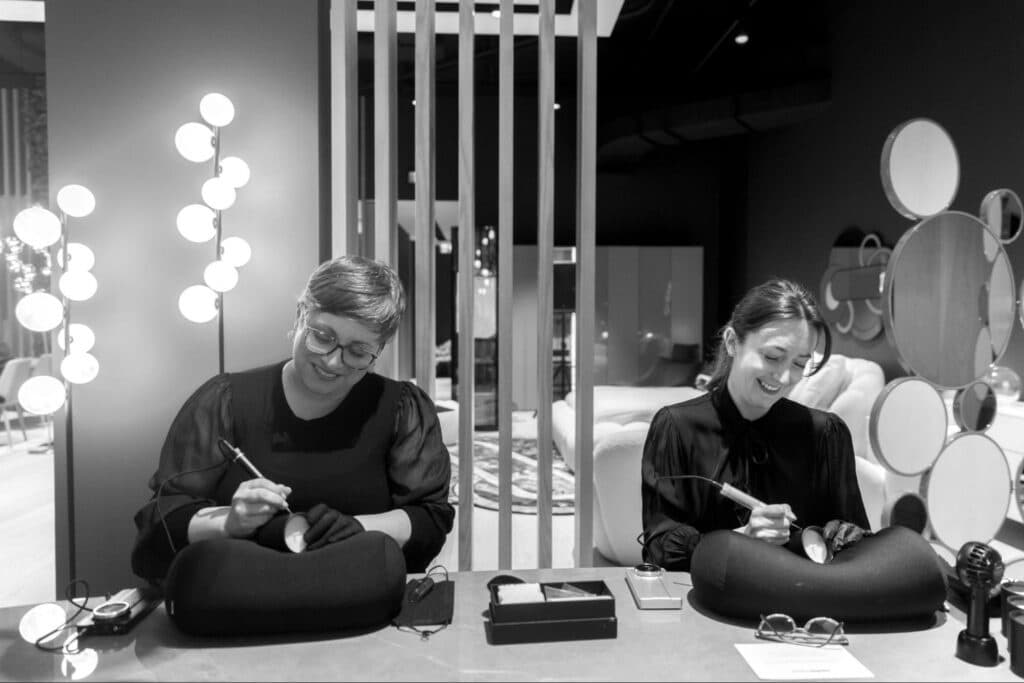 Rohe Bobois store opening activation, June 2025